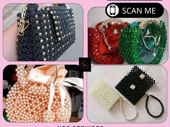 Soon Perle| Sacs en Perle- Douala | Contact: +237671876204 