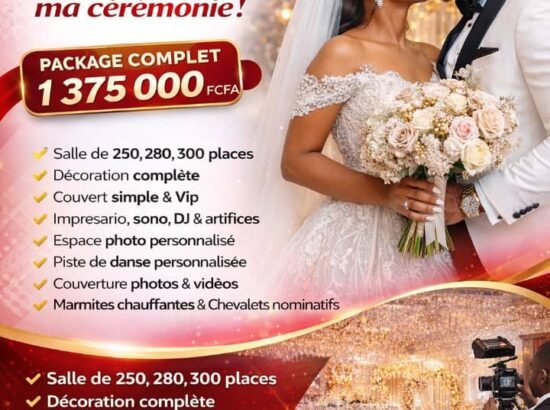 EVS | EVENTS Événementiels, Décoration, location Couvert pour toute vos cérémonies. Location Tentes et chapiteaux importés. Maetur Biteng (Arrondissement de Yaoundé 3e) Contact OM : 679229765. 